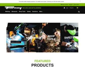 Forneyind.com(Forney Industries) Screenshot