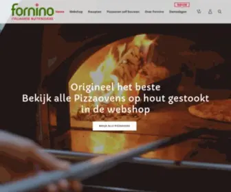 Fornino.nl(Koop een Originele Italiaanse Pizzaoven) Screenshot