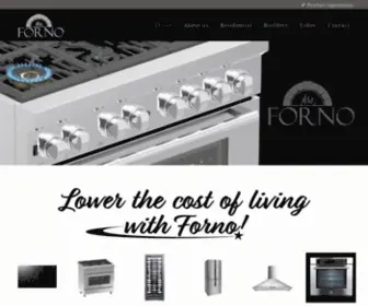 Forno.ca(The FORNO®) Screenshot