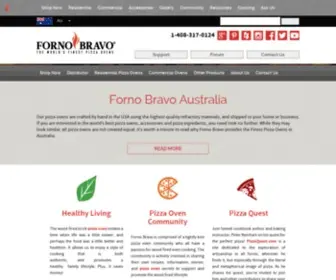 Fornobravo.com.au(Forno Bravo Australia) Screenshot