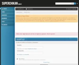Foro-Chikan.com.ar(Identificarse) Screenshot