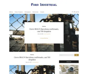 Foro-Industrial.com(Directorio Industrial Internacional) Screenshot