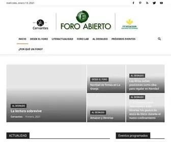 Foroabierto.org(Foro Abierto) Screenshot