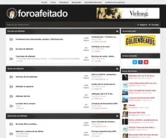 Foroafeitado.com(Foroafeitado) Screenshot