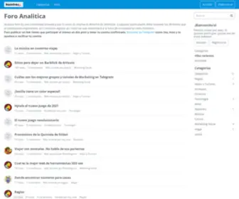 Foroanalitica.com(Foro Analitica) Screenshot