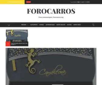 Forocarros.org(Pour communiquer) Screenshot