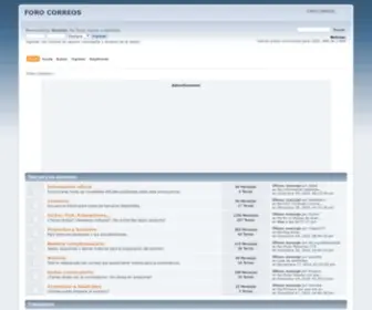 Forocorreos.es(Todo lo que necesitas para las oposiciones de correos) Screenshot