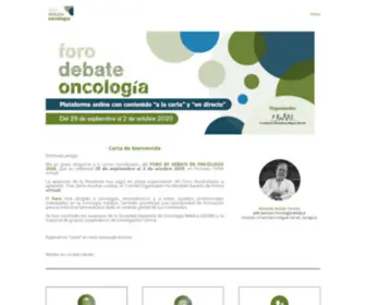 Forodebateoncologia.net(Foro de Debate en Oncologia) Screenshot