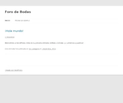 Forodebodas.net(Foro de Bodas) Screenshot