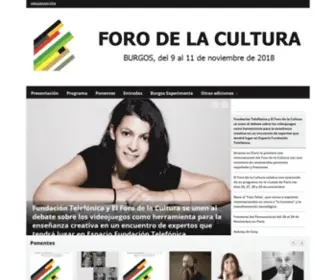 Forodelacultura.es(Foro de la Cultura) Screenshot