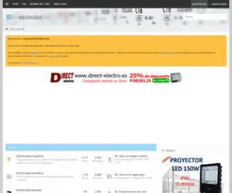 Foroelectricidad.com(Página) Screenshot