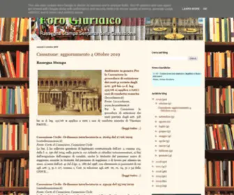 Forogiuridico.it(Foro Giuridico) Screenshot