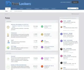 Forolockerz.com(Foro de Lockerz en español) Screenshot