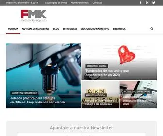 Foromarketing.com(Portal de Marketing) Screenshot