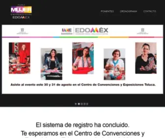 Foromujeremprendedoraedomex.com(Foro Mujer Emprendedora) Screenshot