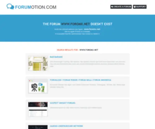 Foromx.net(Crear un foro) Screenshot