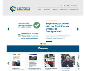 Foropermanentediscapacidad.org.ar(Foro Permanente Discapacidad) Screenshot