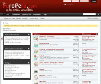 Foroperu.com(Foroperu) Screenshot