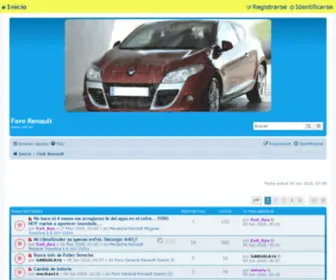 Fororenault.com(Foro Nuevo Renault Austral) Screenshot