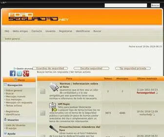 Foroseguridad.net(Foro Vigilantes de Seguridad) Screenshot
