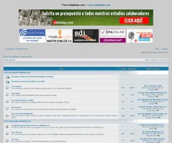 Foroseldoblaje.com(Foros eldoblaje.com) Screenshot