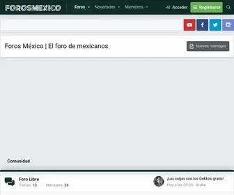 Forosmexico.mx(Foros México) Screenshot