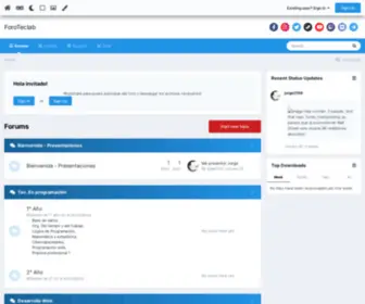 Foroteclab.com(Foros) Screenshot