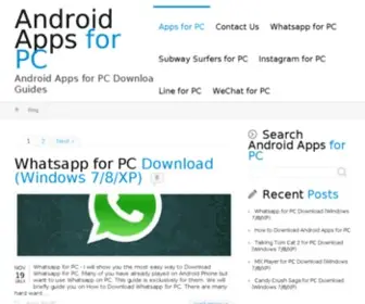 Forpc.net(Android Apps for PC Download) Screenshot
