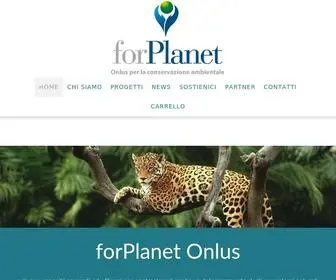 Forplanet.org(Home) Screenshot