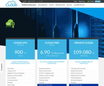 Forpsicloud.hu(Cloud Computing) Screenshot