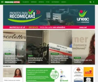 Forquilhinhanoticias.com.br(Forquilhinha Notícias) Screenshot