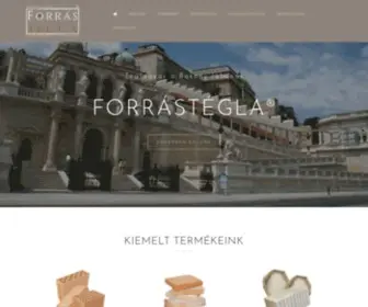 Forrastegla.hu(ForrásTégla®) Screenshot