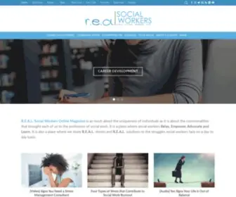 Forrealsocialworkers.com(Relax, Empower, Advocate & Learn) Screenshot