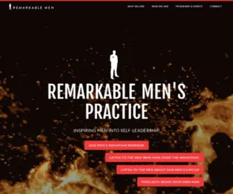 Forremarkablemen.com(For Remarkable Men) Screenshot