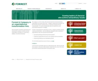 Forrestandco.com(Forrest & Company Limited) Screenshot