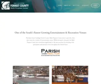 Forrestcountycenter.com(Forrest County Multipurpose Center) Screenshot