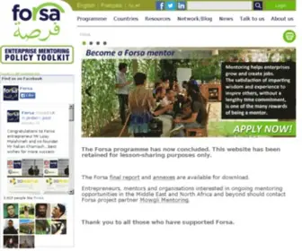 Forsa-Mena.org(Forsa Mena) Screenshot