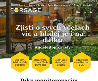 Forsage.net(Vzdálený monitoring včelstva) Screenshot