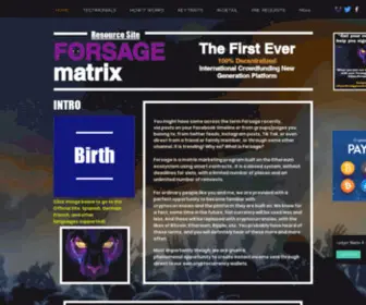 Forsagematrix.online(Forsage Matrix Program) Screenshot