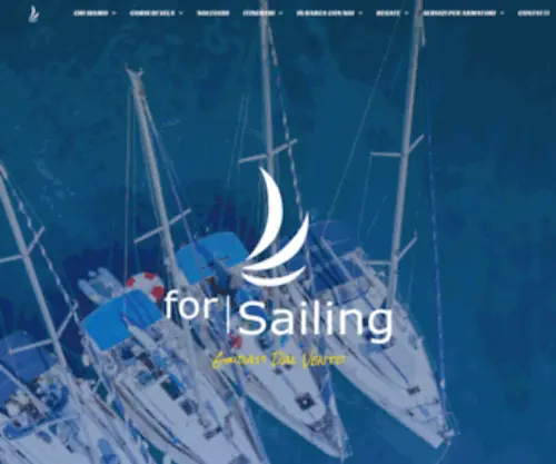 Forsailing.it(Guidati dal vento) Screenshot