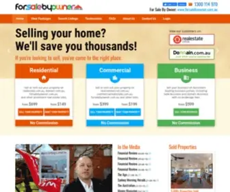 Forsalebyowner.com.au(For Sale By Owner) Screenshot