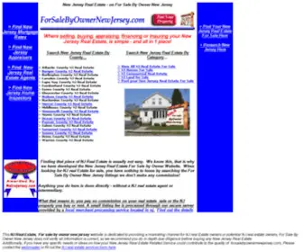 Forsalebyownernewjersey.com(New Jersey Real Estate for sale) Screenshot