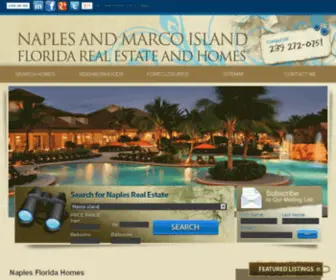 Forsaleonmarco.com(Naples Fl Real Estate) Screenshot