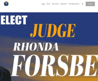 Forsberg4Judge.com(Private Site) Screenshot