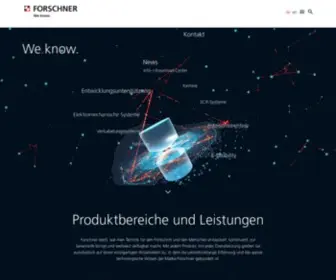 Forschner.com(Willkommen bei Forschner) Screenshot