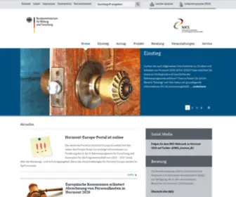 Forschungsrahmenprogramm.de(FRP) Screenshot