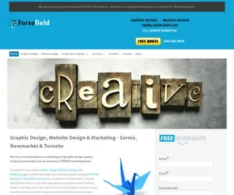 Forsefield.com(Graphic Design) Screenshot