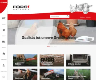 Forsfutter.ch(Forsfutter) Screenshot