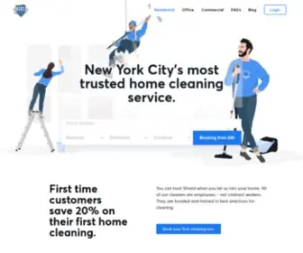 Forshieldcleaning.com(Shield Cleaning) Screenshot