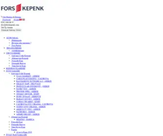Forskepenk.com(Otomatik Kepenk Sistemleri) Screenshot